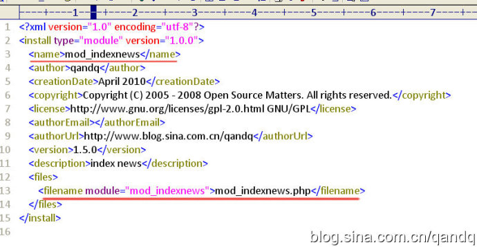 joomla模块modules开发教程