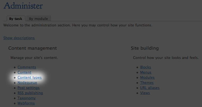 Admin Panel