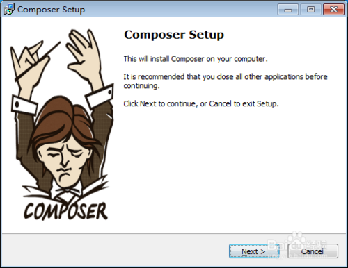 windows下Composer安装