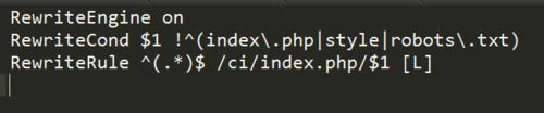 CodeIgniter如何去掉Index.php