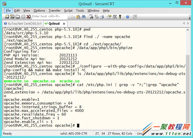 add opcache mod for your php5