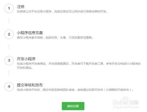 超详细，一步一步教你注册微信小程序