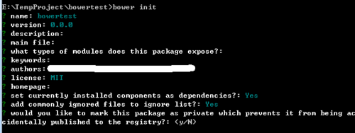 bower使用入门