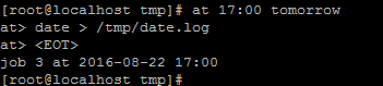 linux命令详解之(at) linux命令详解之(at)