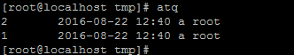 linux命令详解之(at) linux命令详解之(at)