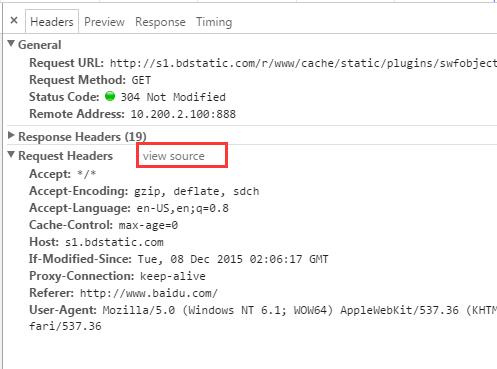 Chrome 开发工具 (Chrome Developer Tools)：Network Panel说明