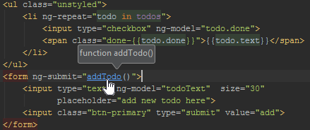 Navigate to AngularJS