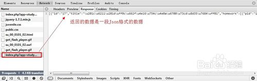 Chrome控制台中Network的Preview的正确用法