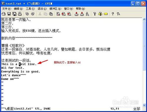 Vim高效使用攻略：[5]高级删除命令