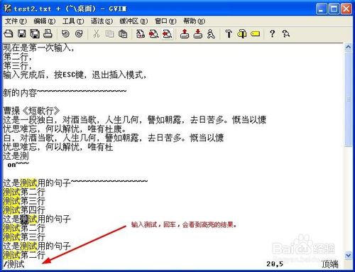 Vim高效使用攻略：[9]高级编辑之查找