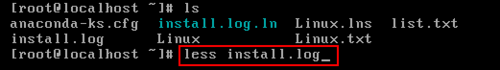 Linux命令详解：[13]cat、more、less命令